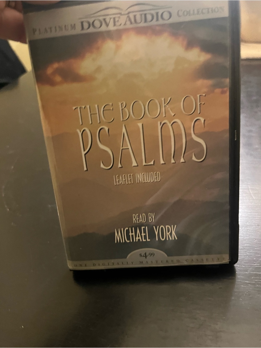 Vintage 1993 4-Cassette Tape Set Of The Book Of Psalms From The Platinum Dove